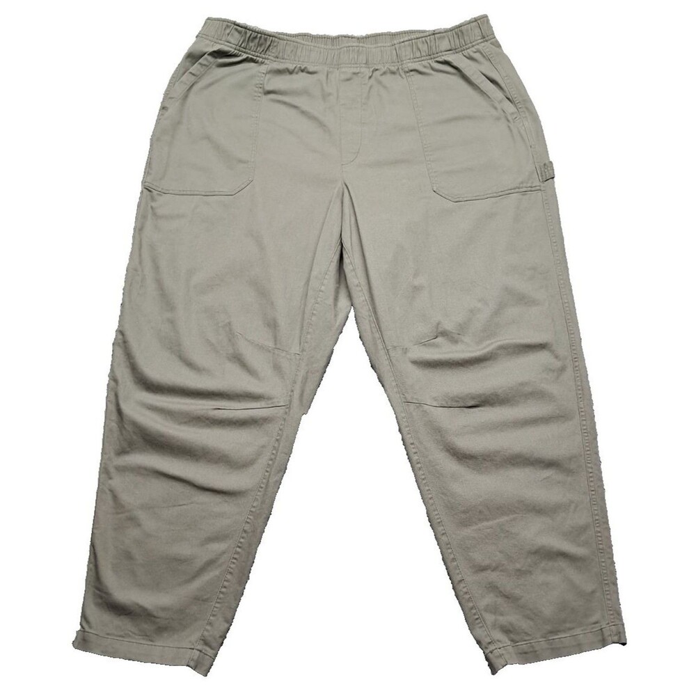 Old Navy Joggers Womens Sz XXL Tall Ankle Pants Comfort Elastic Waistband Khakis
